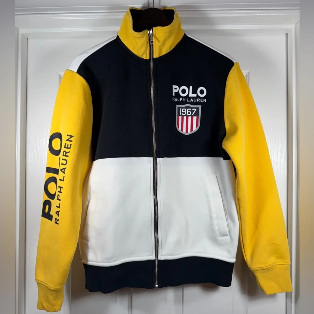 Ralph Lauren 1967 Insignia Double-Knit Track Jacket
